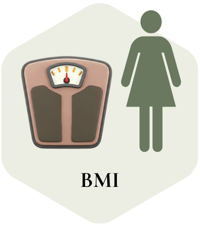 Naturalne Wsparcie Zdrowia Kalkulator dietetyczny BMI Kalkulator BMI dla kobiet - wskaźnik masy ciała a zdrowie hormonalne