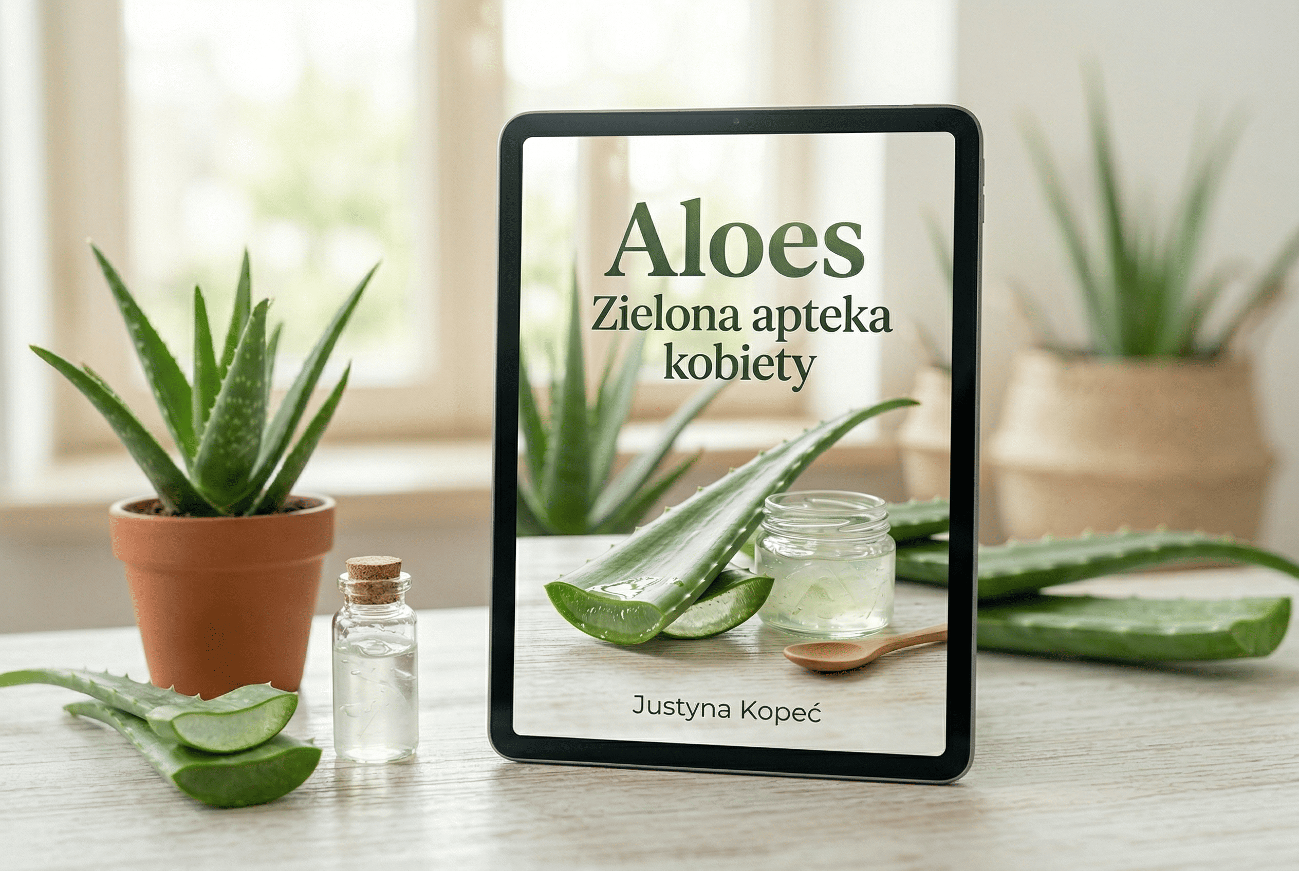 Aloes zielona apteka kobiety Justyna Kopeć suplementacja