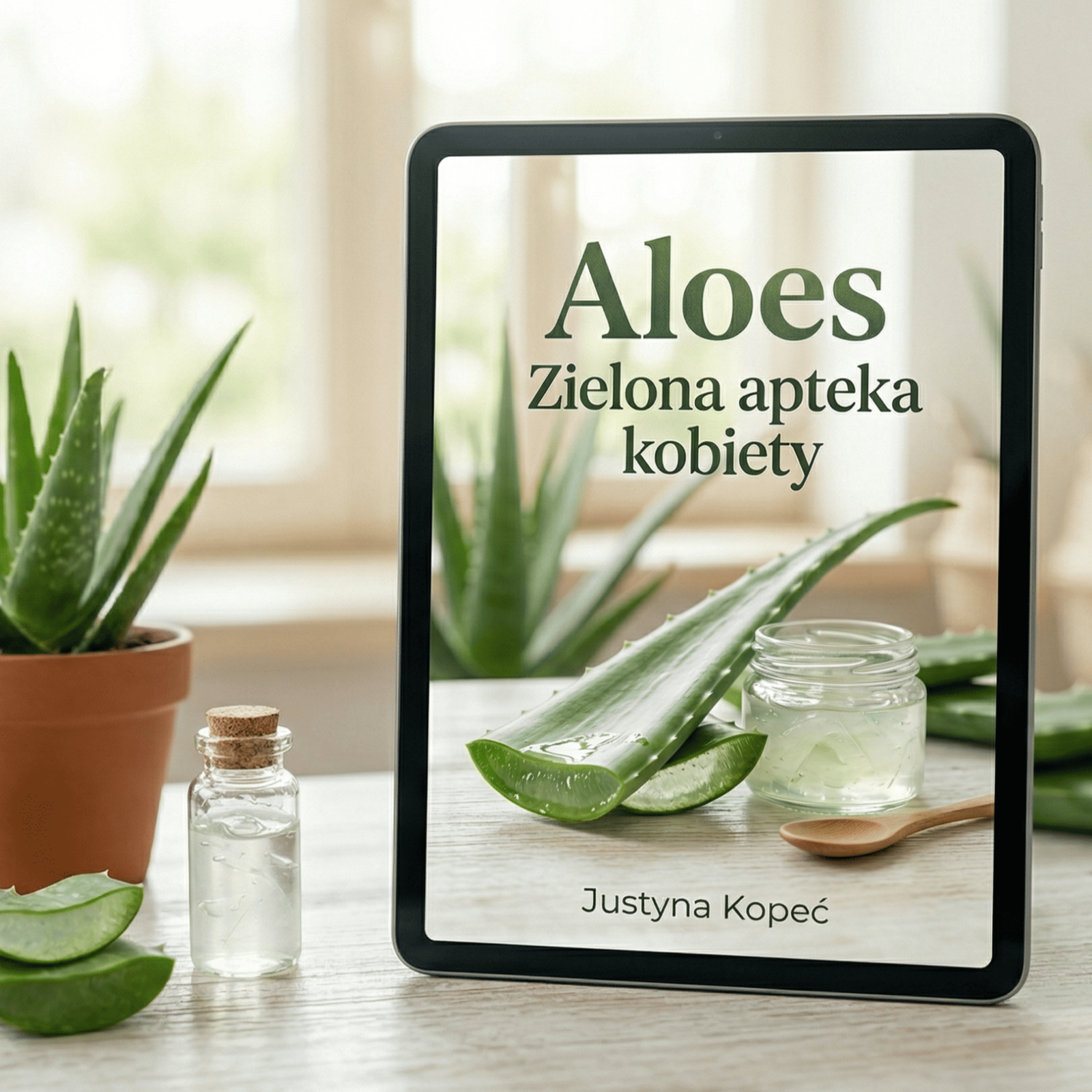 Aloes zielona apteka kobiety Justyna Kopeć suplementacja